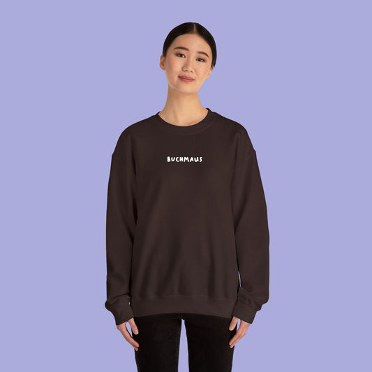 Buchmaus Sweatshirt braun