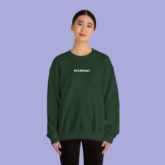 Buchmaus Sweatshirt grün