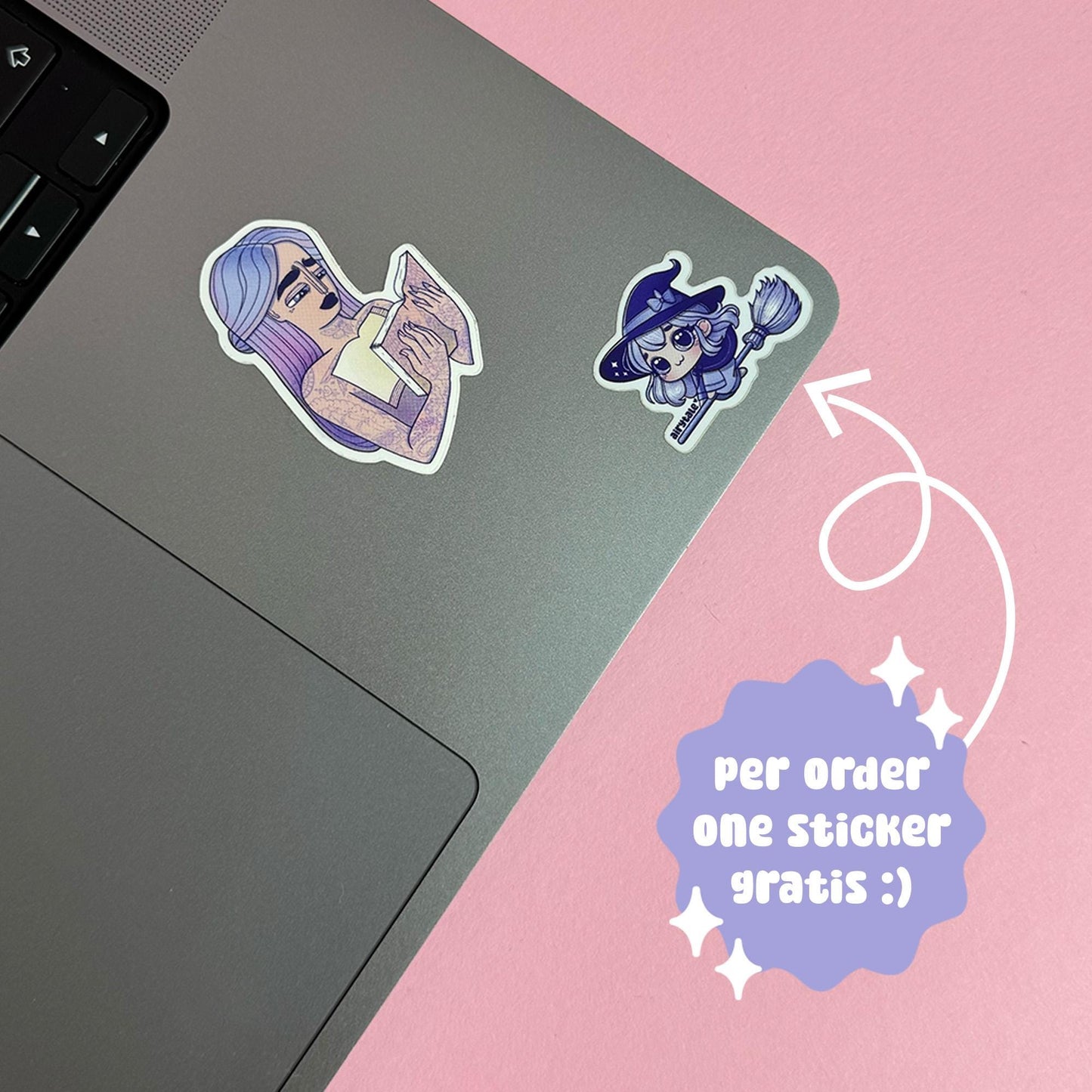 The Reader Sticker