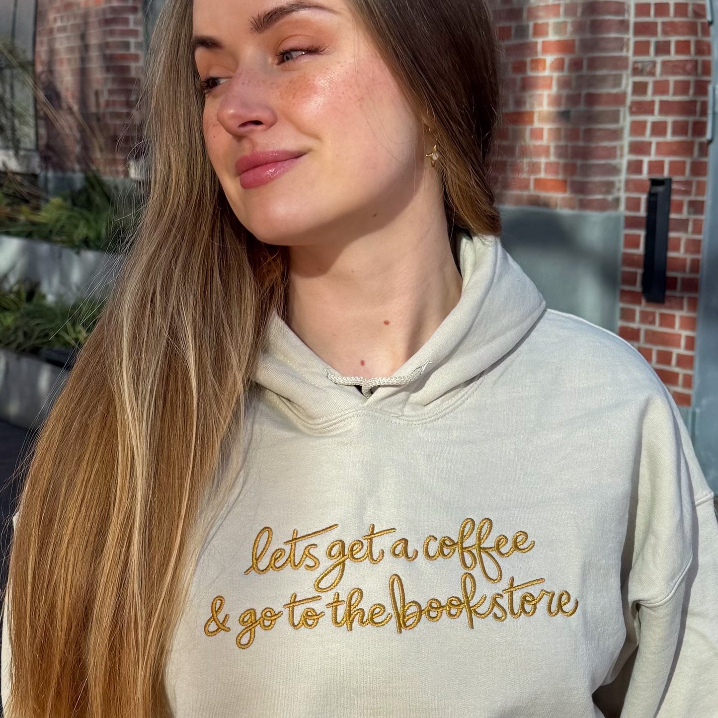Coffe & Bookstore Hoodie l BESTICKT