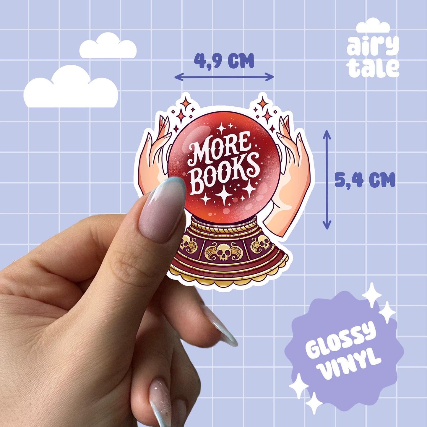 More Books Sticker