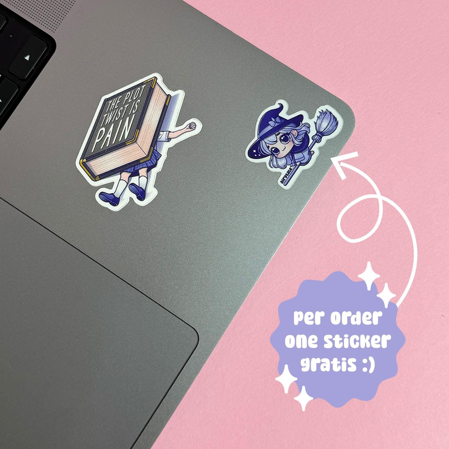 The Plot Twist is Pain Sticker