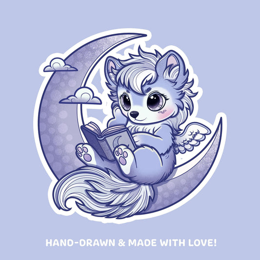 Lesender Werwolf Sticker