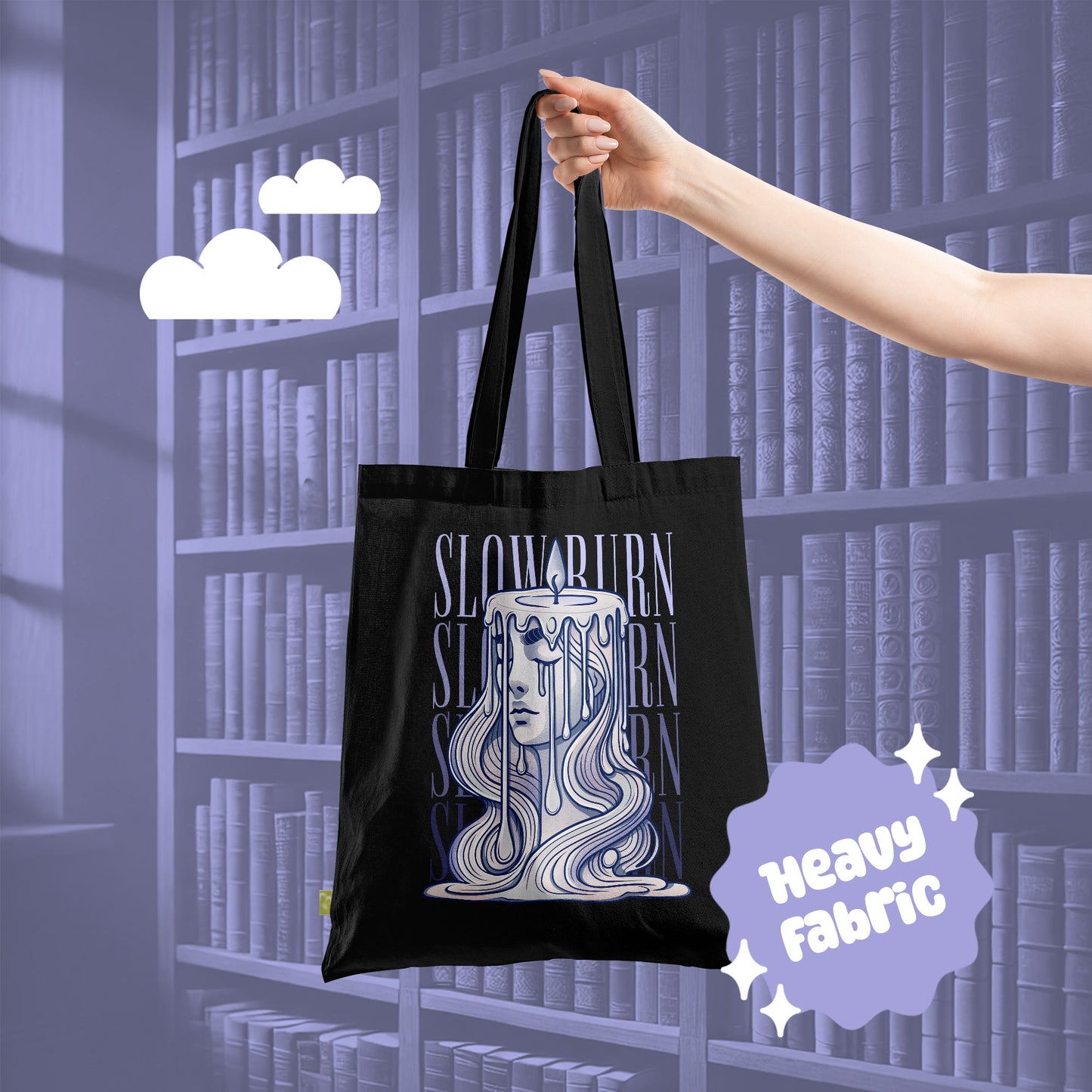 Slowburn Tote Bag