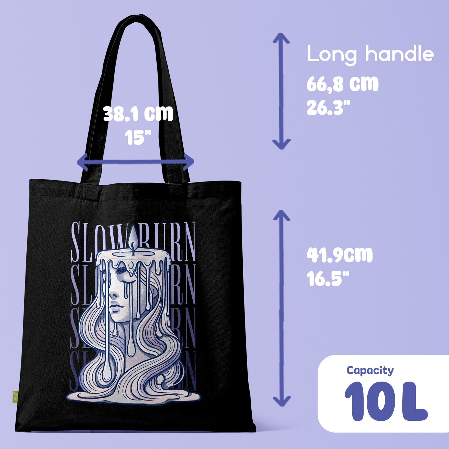 Slowburn Tote Bag