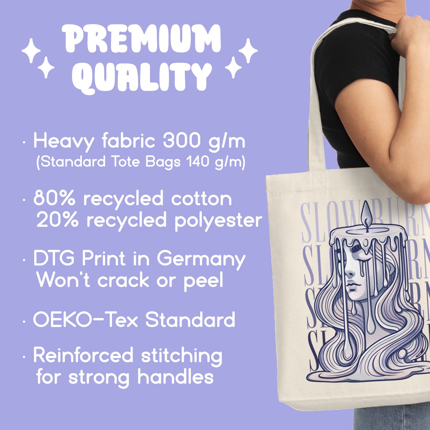 Slow Burn Woven Bag