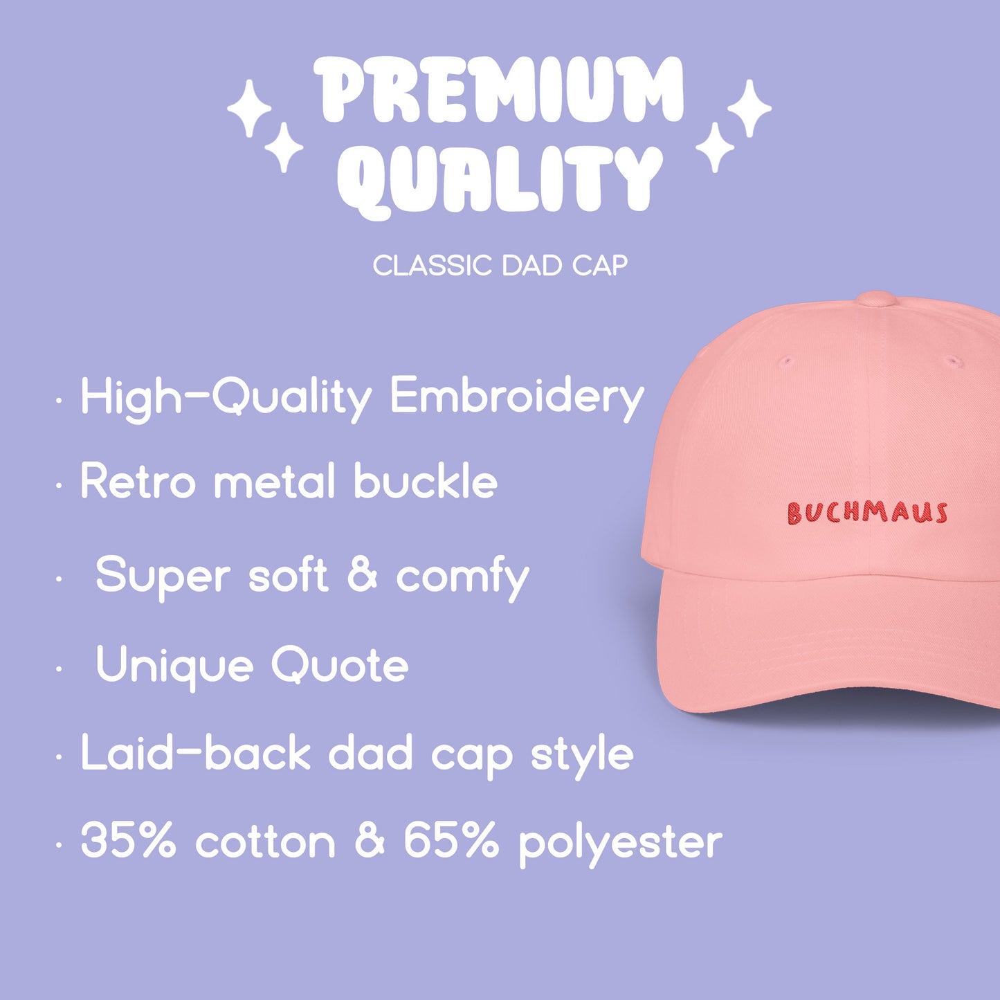 Buchmaus Cap