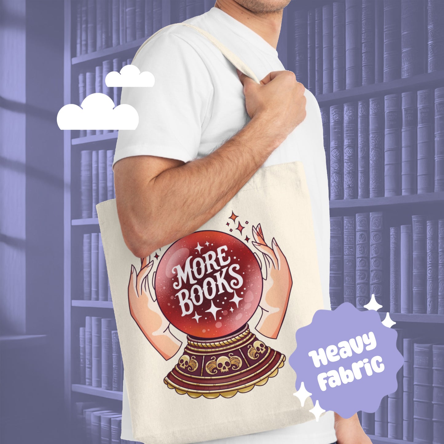 More Books Woven Bag