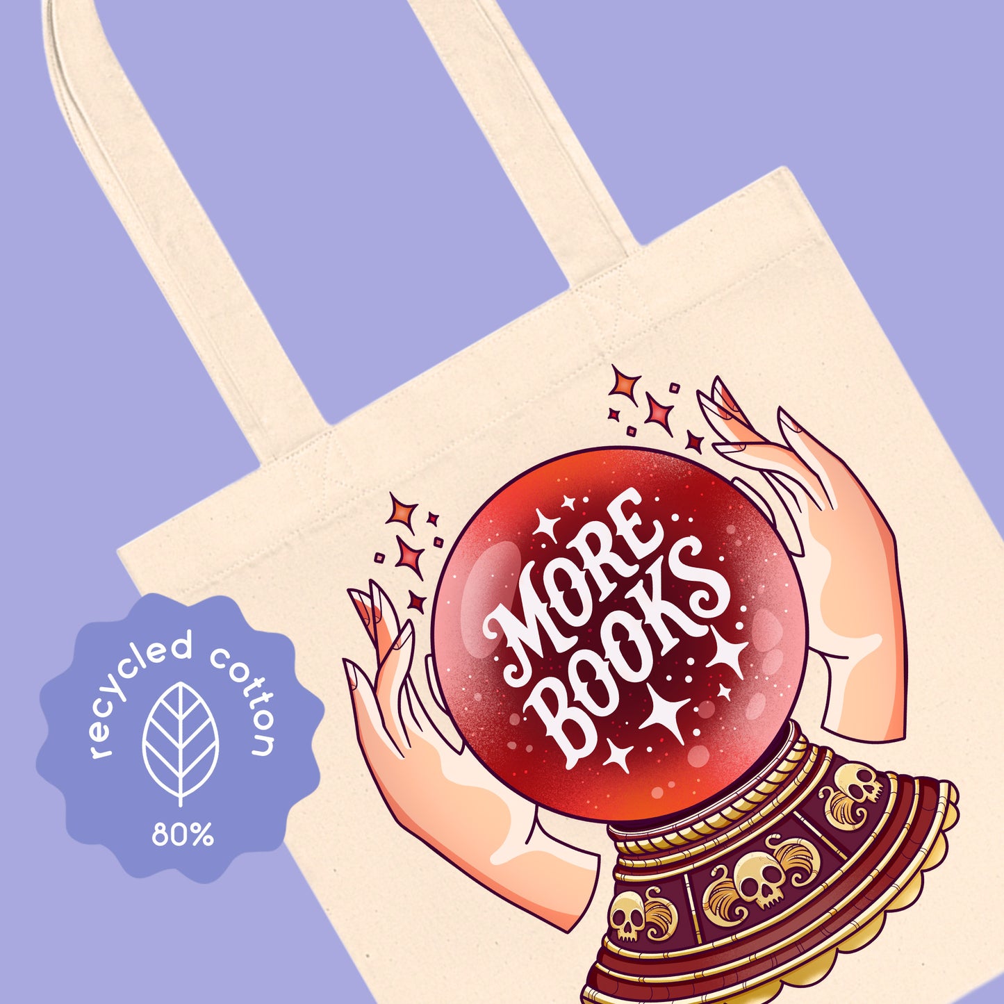 More Books Woven Bag