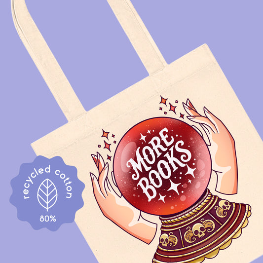 More Books Woven Bag