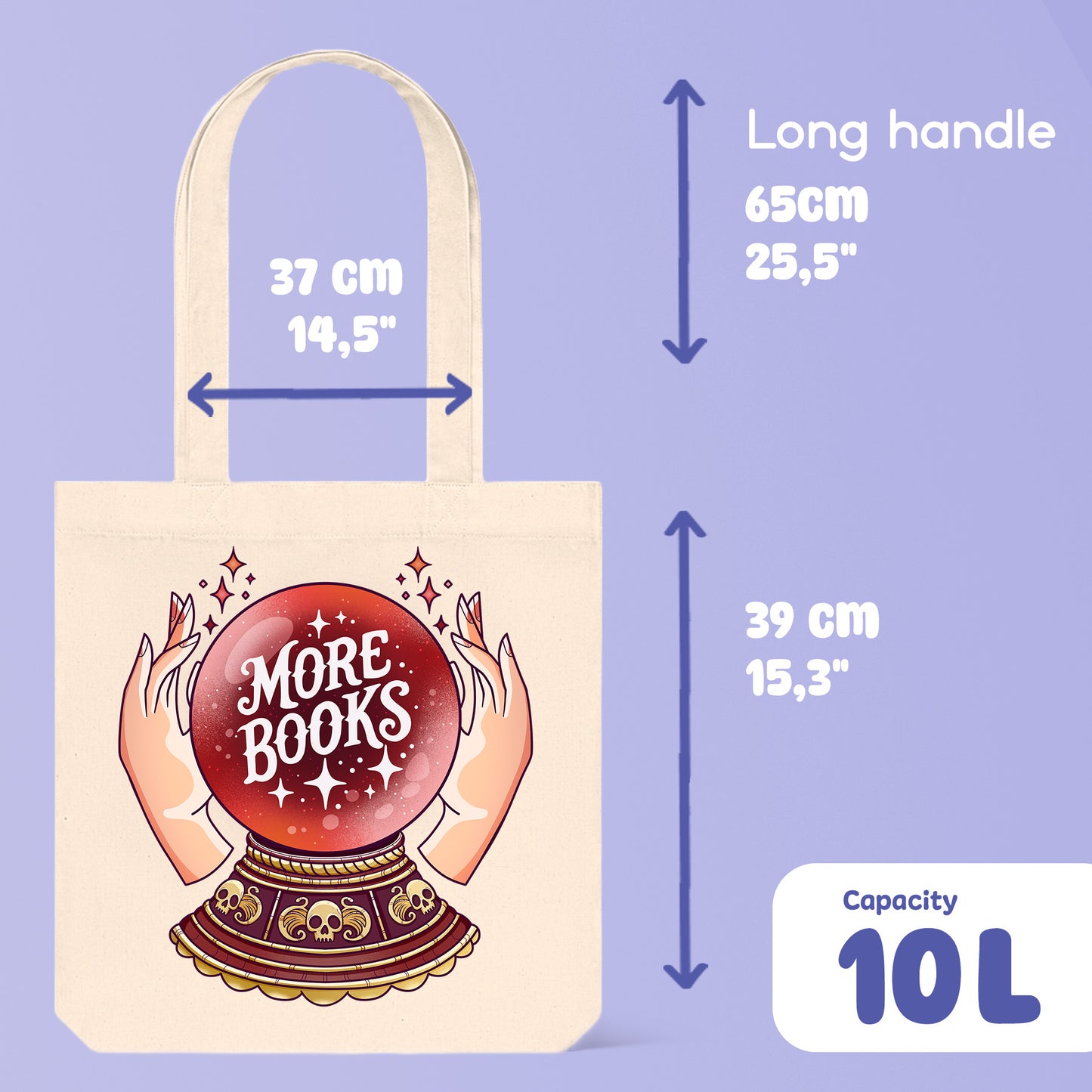 More Books Woven Bag