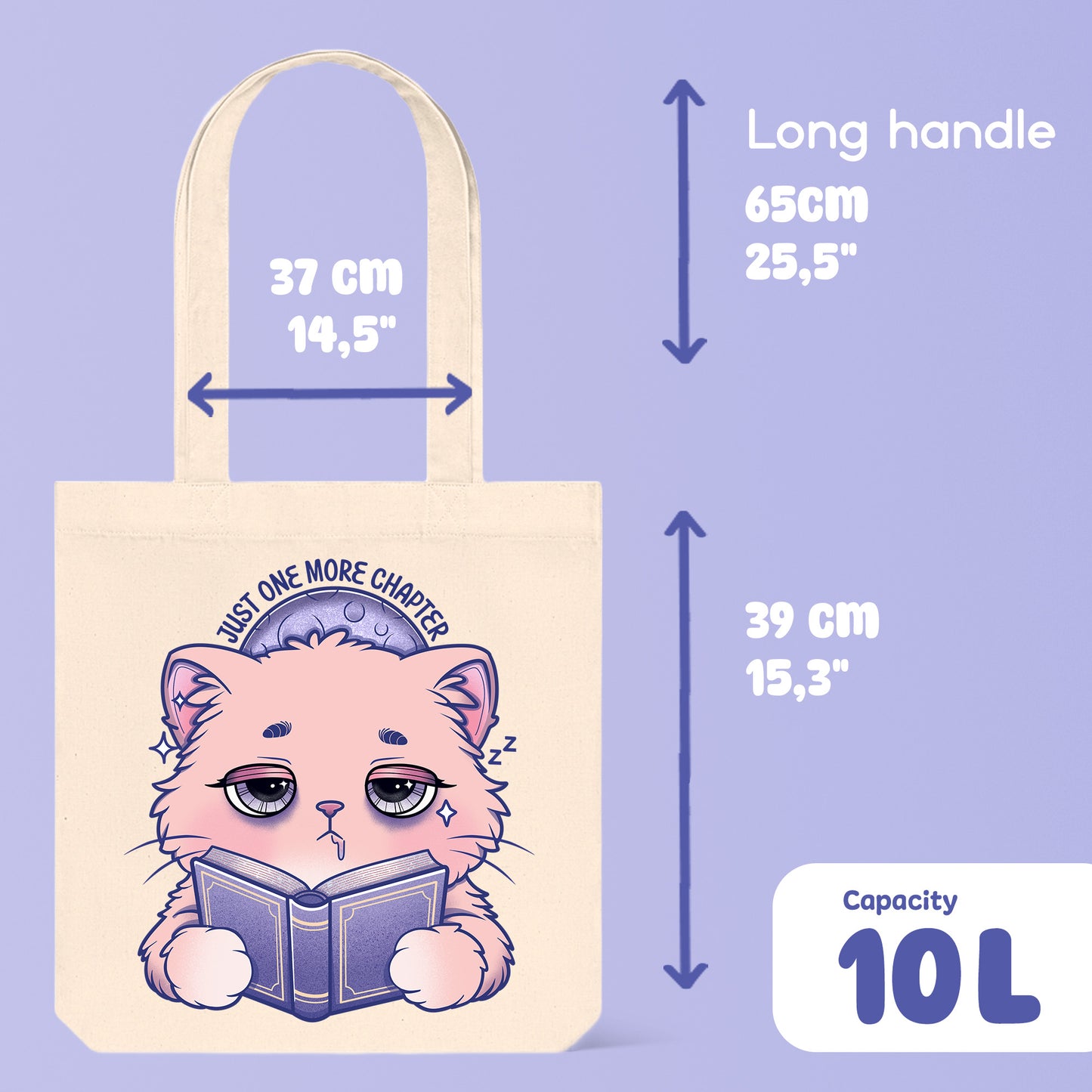 One More Chapter Woven Bag
