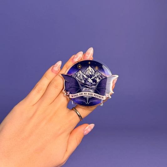 E-Reader-Grip Wings are my bare minimum