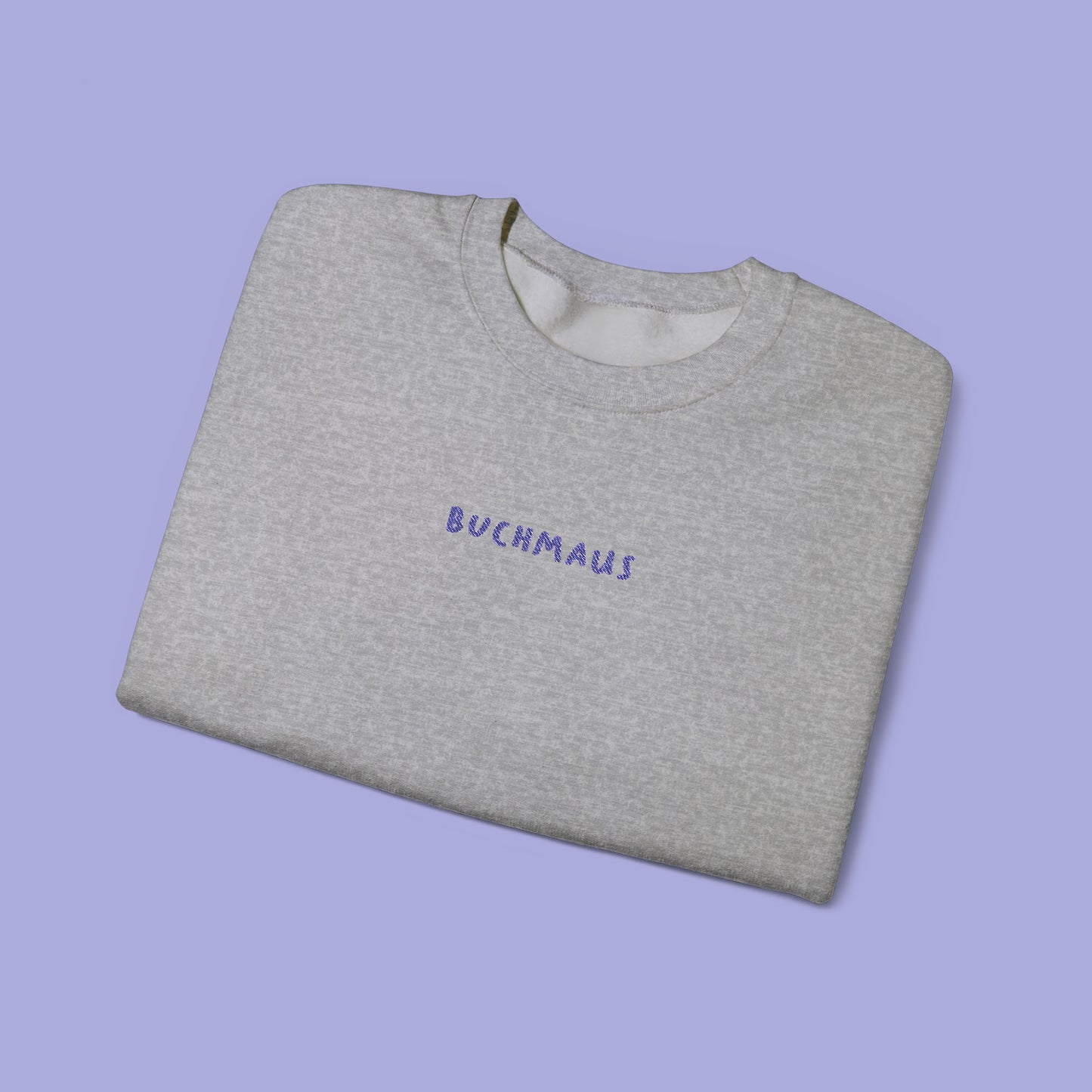 Buchmaus Sweatshirt grau