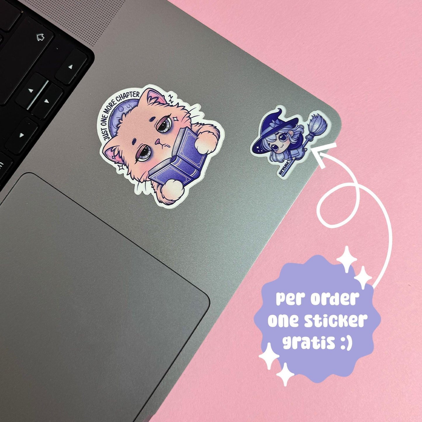 Just One More Chapter Sticker