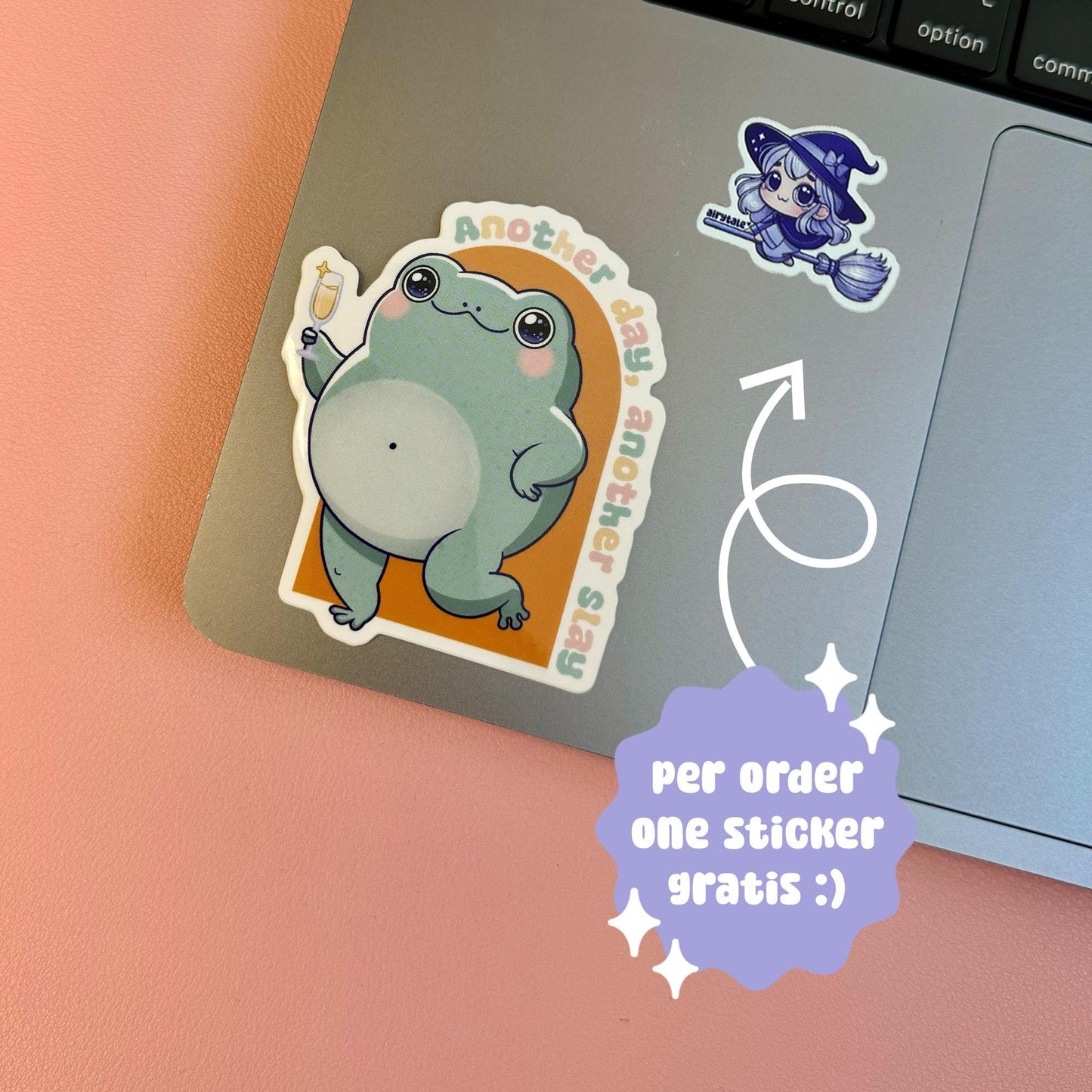 Another Day Another Slay Frosch  Sticker