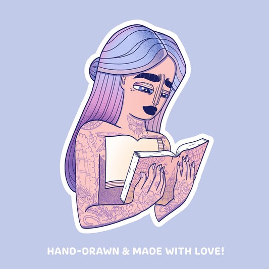 The Reader Sticker