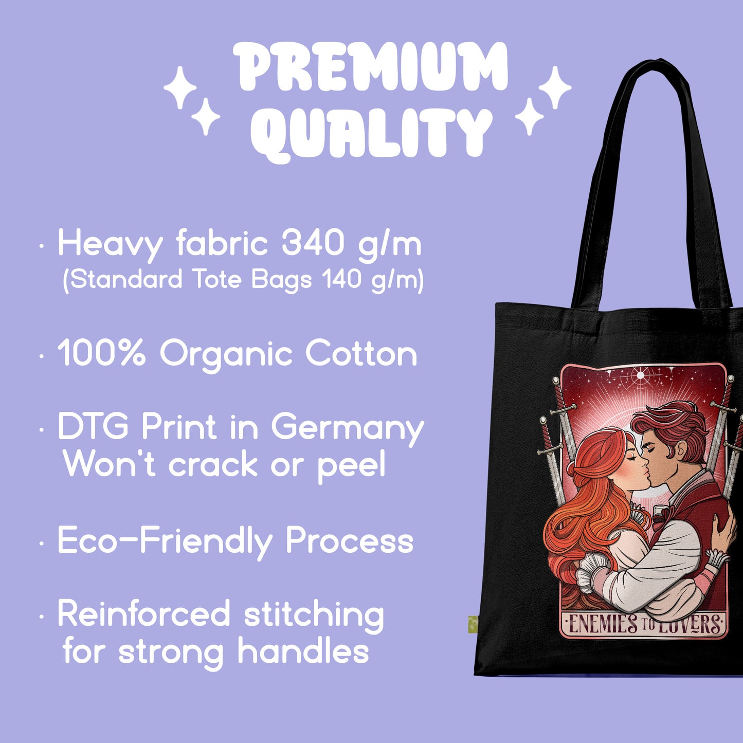 Enemies to Lovers Tote Bag