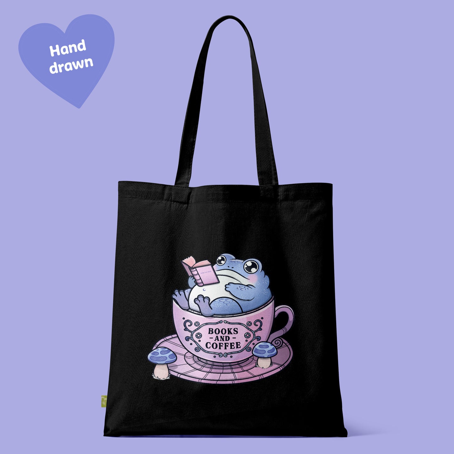 Books und Coffee Tote Bag