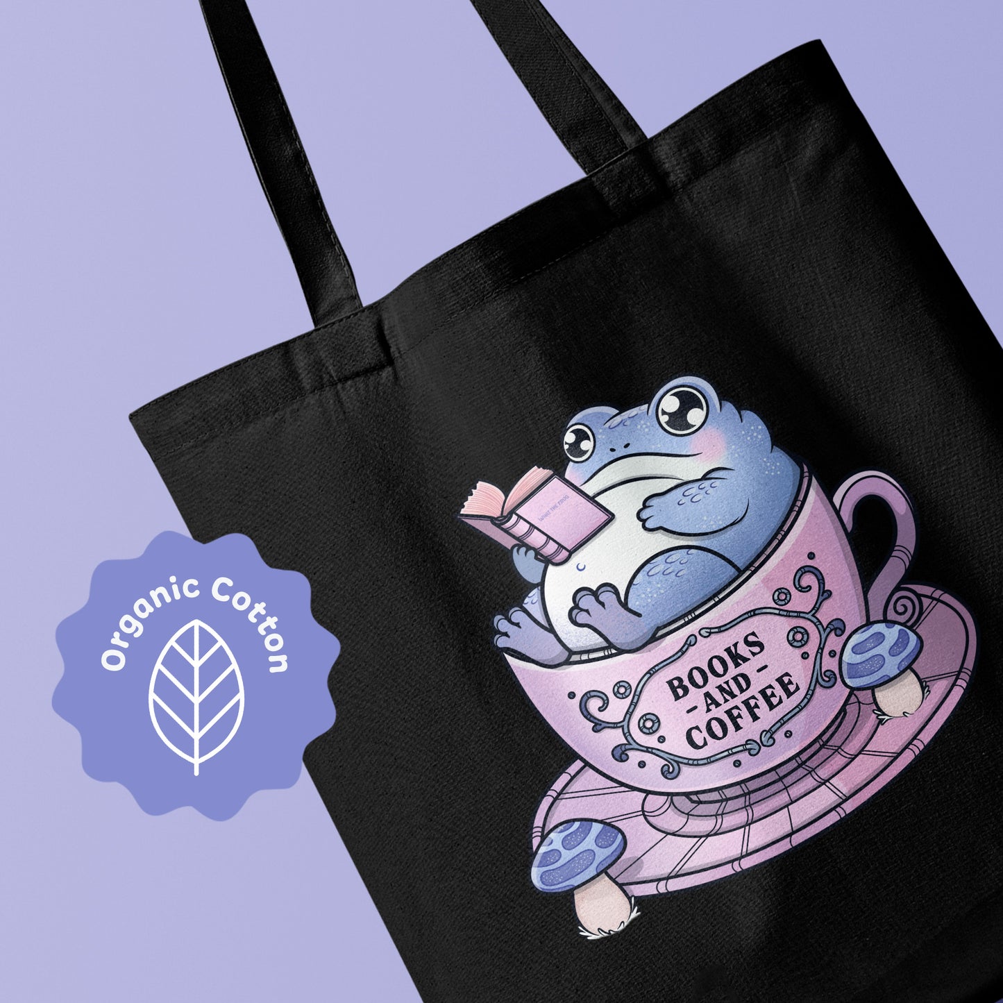 Books und Coffee Tote Bag