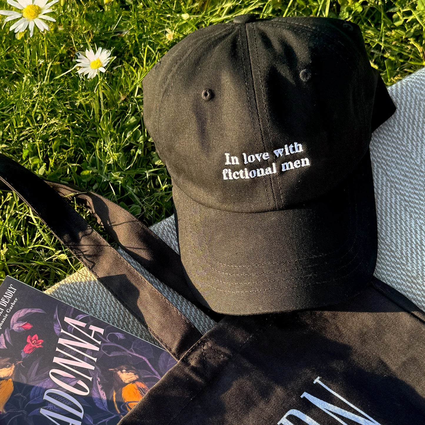 In love with fictional men Cap