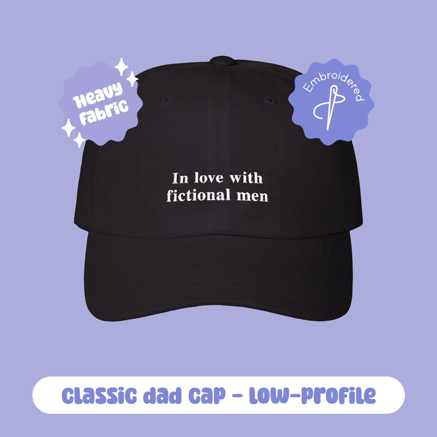 In love with fictional men Cap