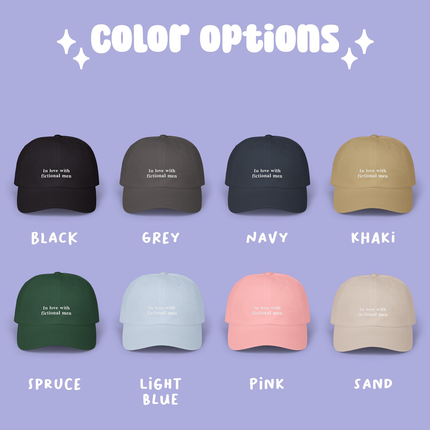 In love with fictional men Cap