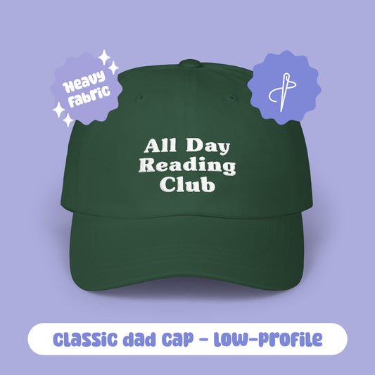 All day reading club Cap