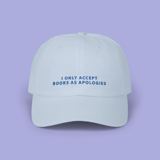 Only Books as Apologies Cap