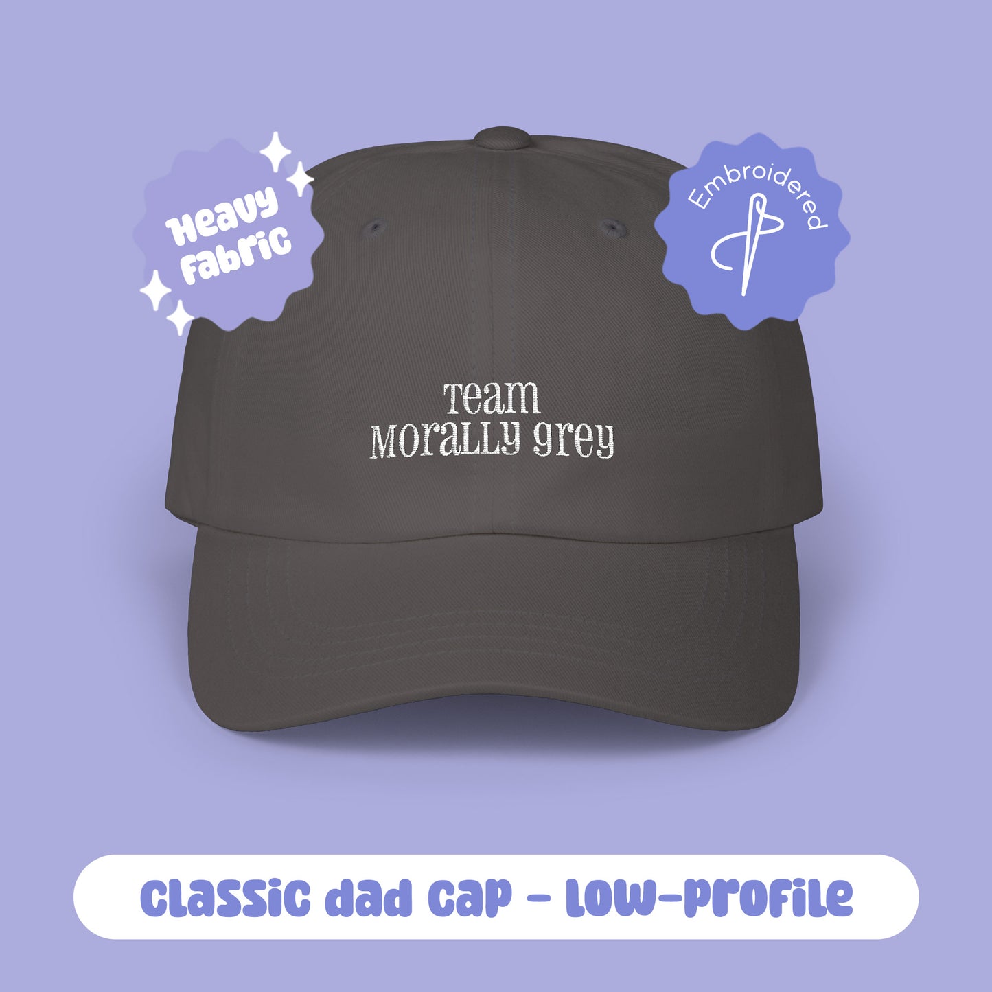 Team Morally Grey Cap