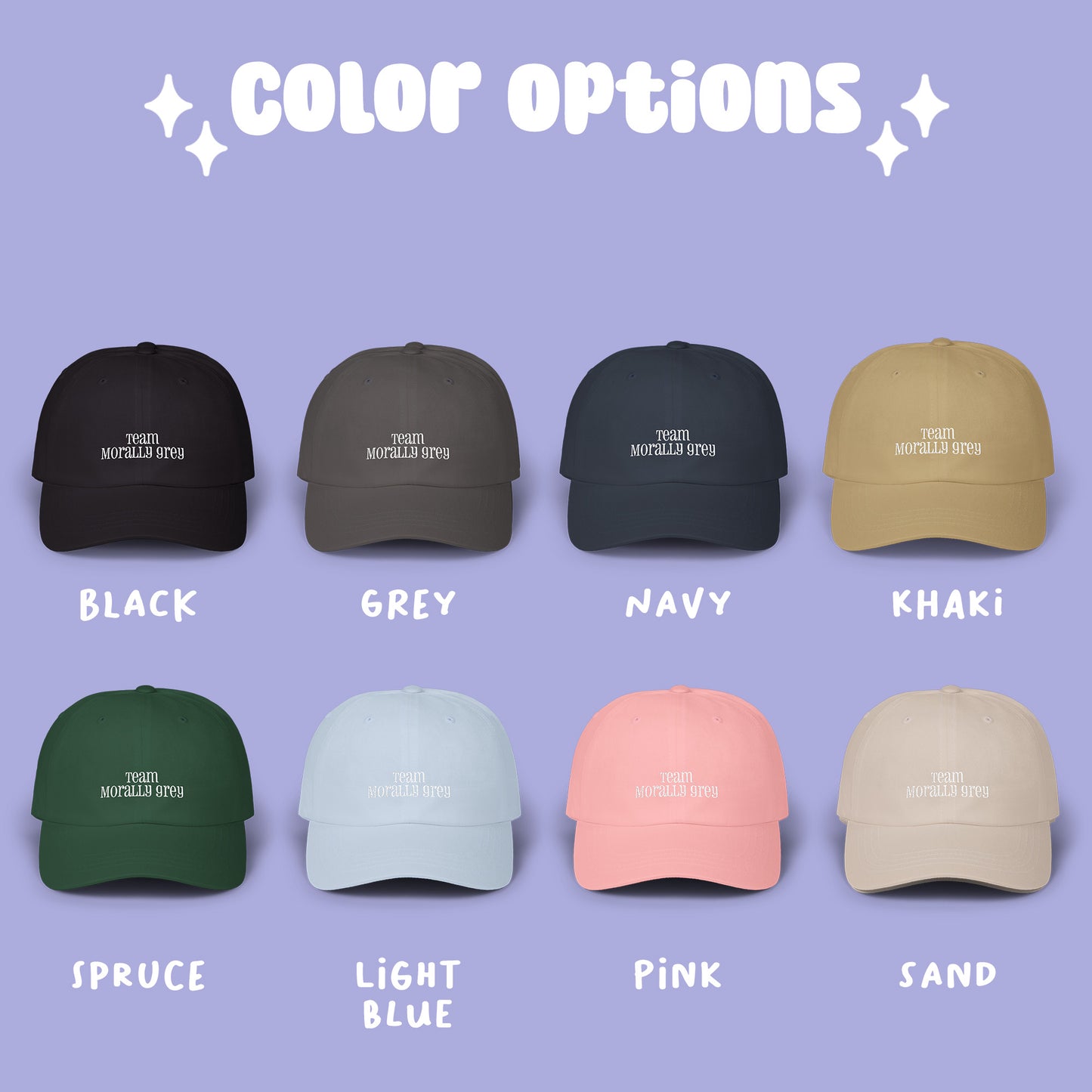 Team Morally Grey Cap