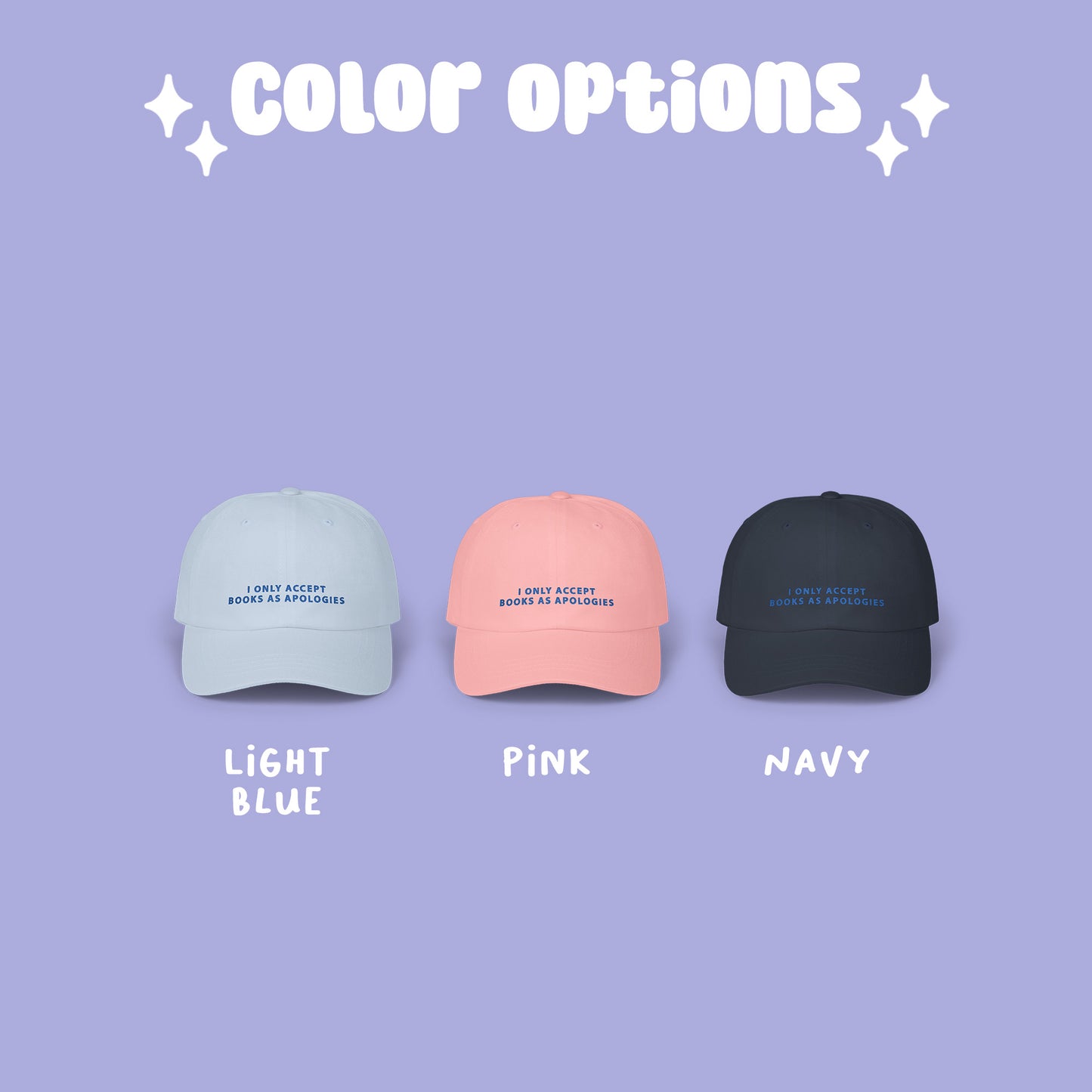 Only Books as Apologies Cap