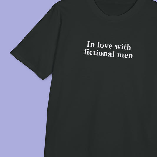 In love with fictional men