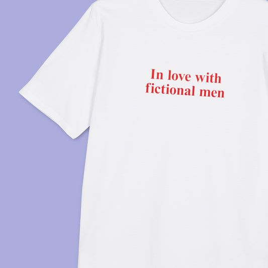 In love with fictional men