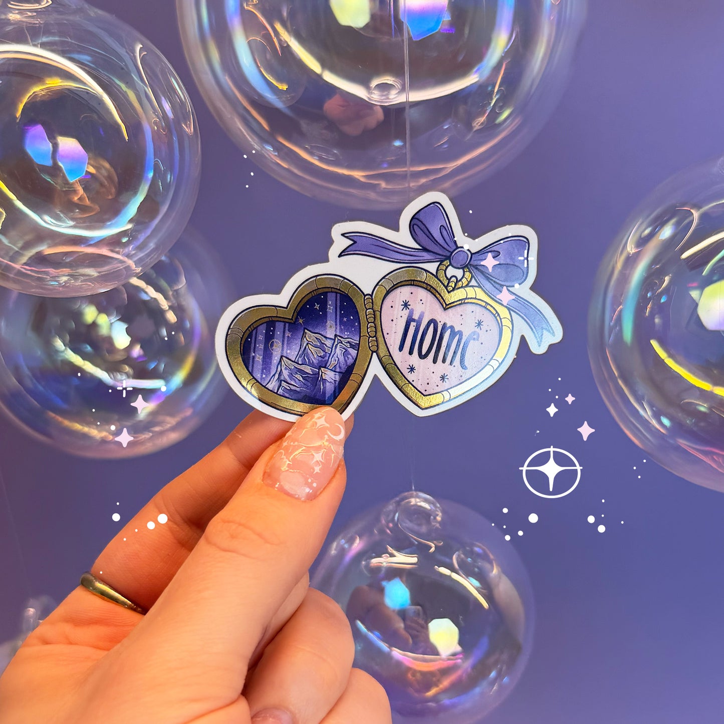 Herz Amulett Special Sticker