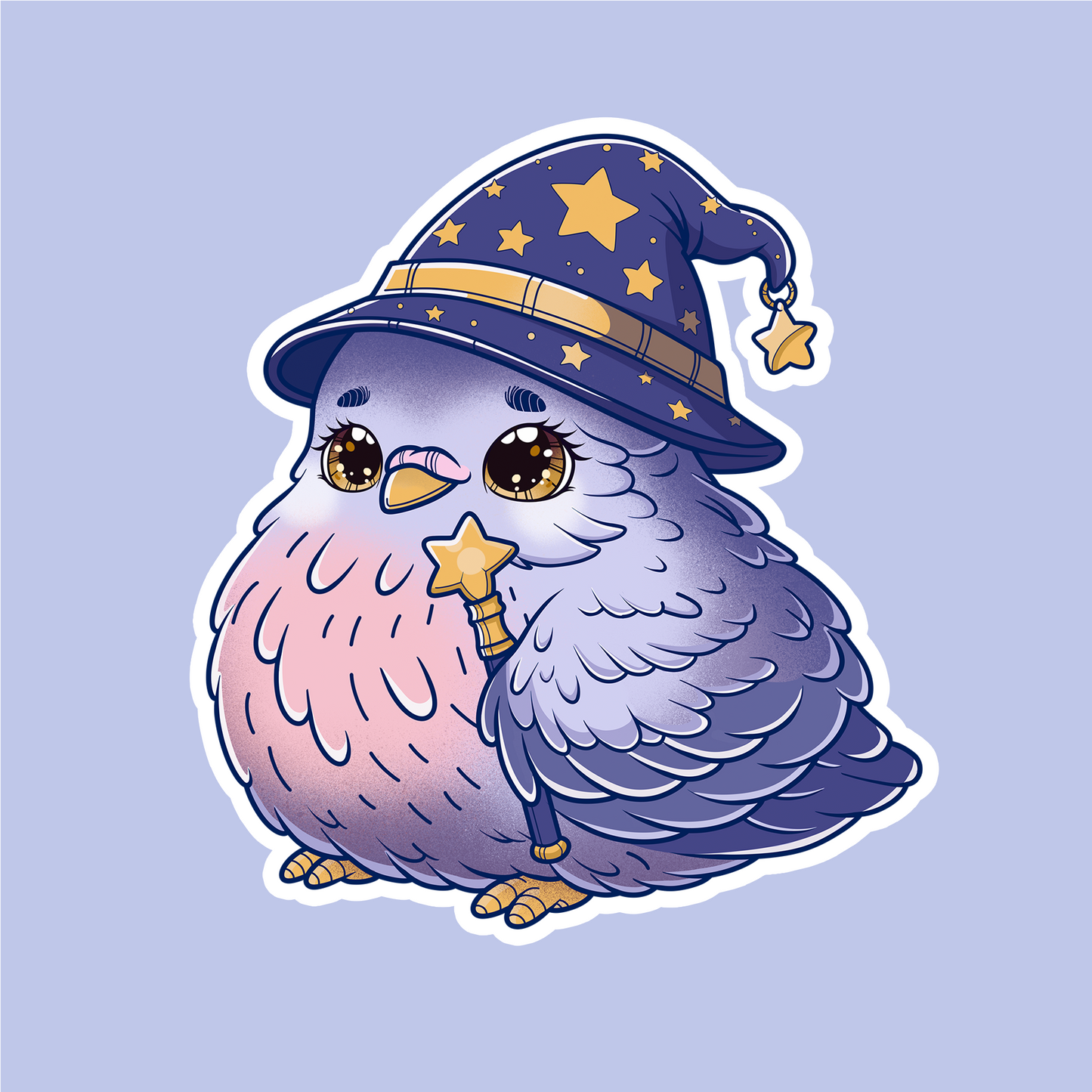 Magische Taube Sticker