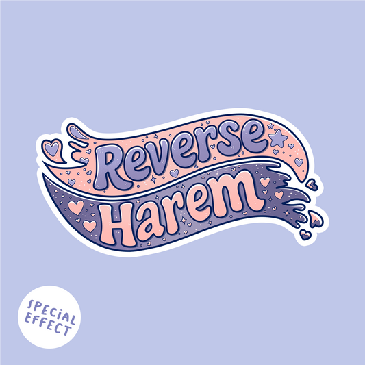 Reverse Harem – Glitzer Sticker