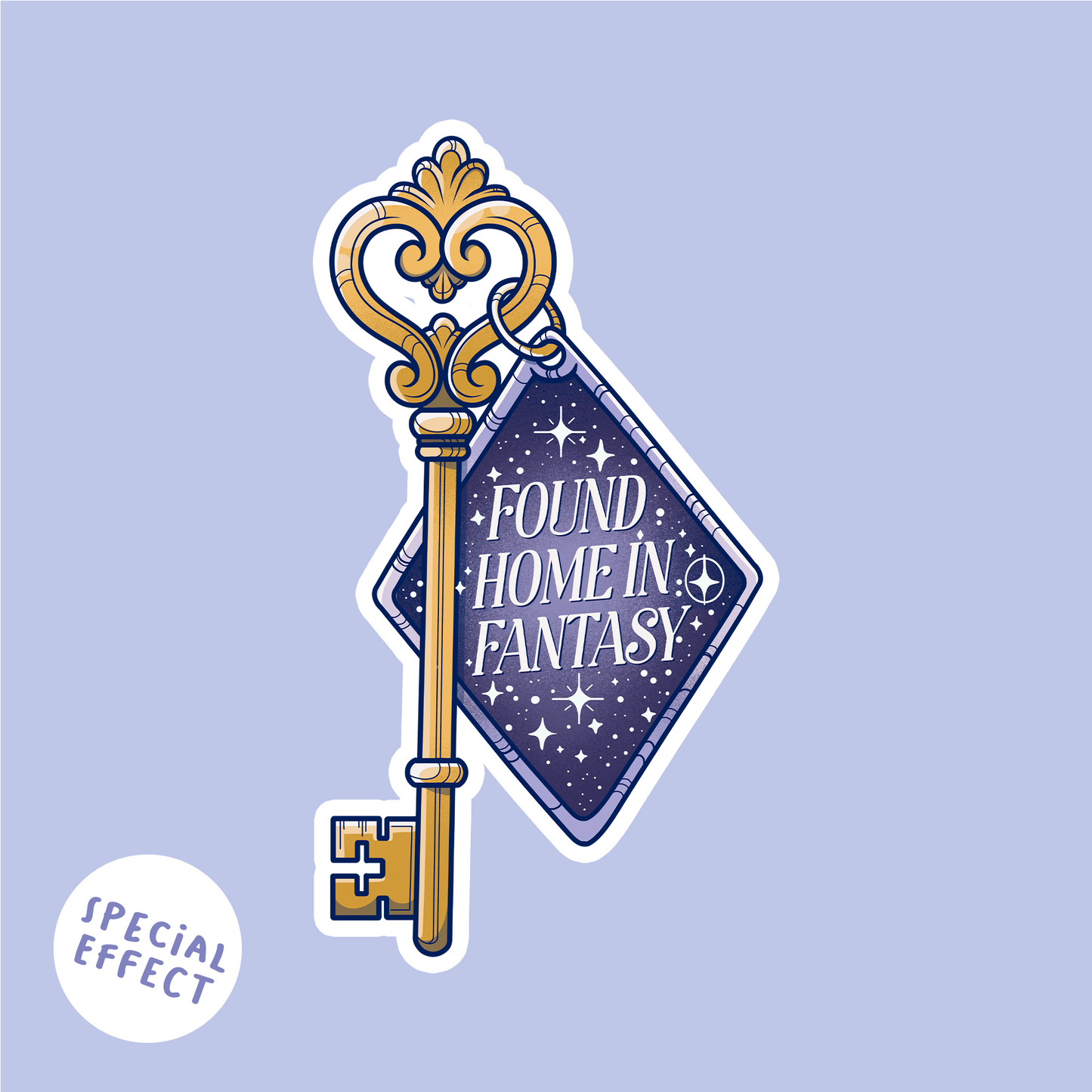 Found home in fantasy Special sticker