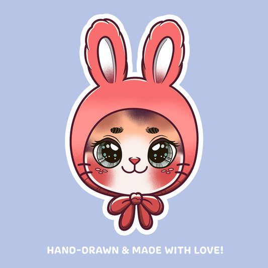 Katze mit Hasenmütze