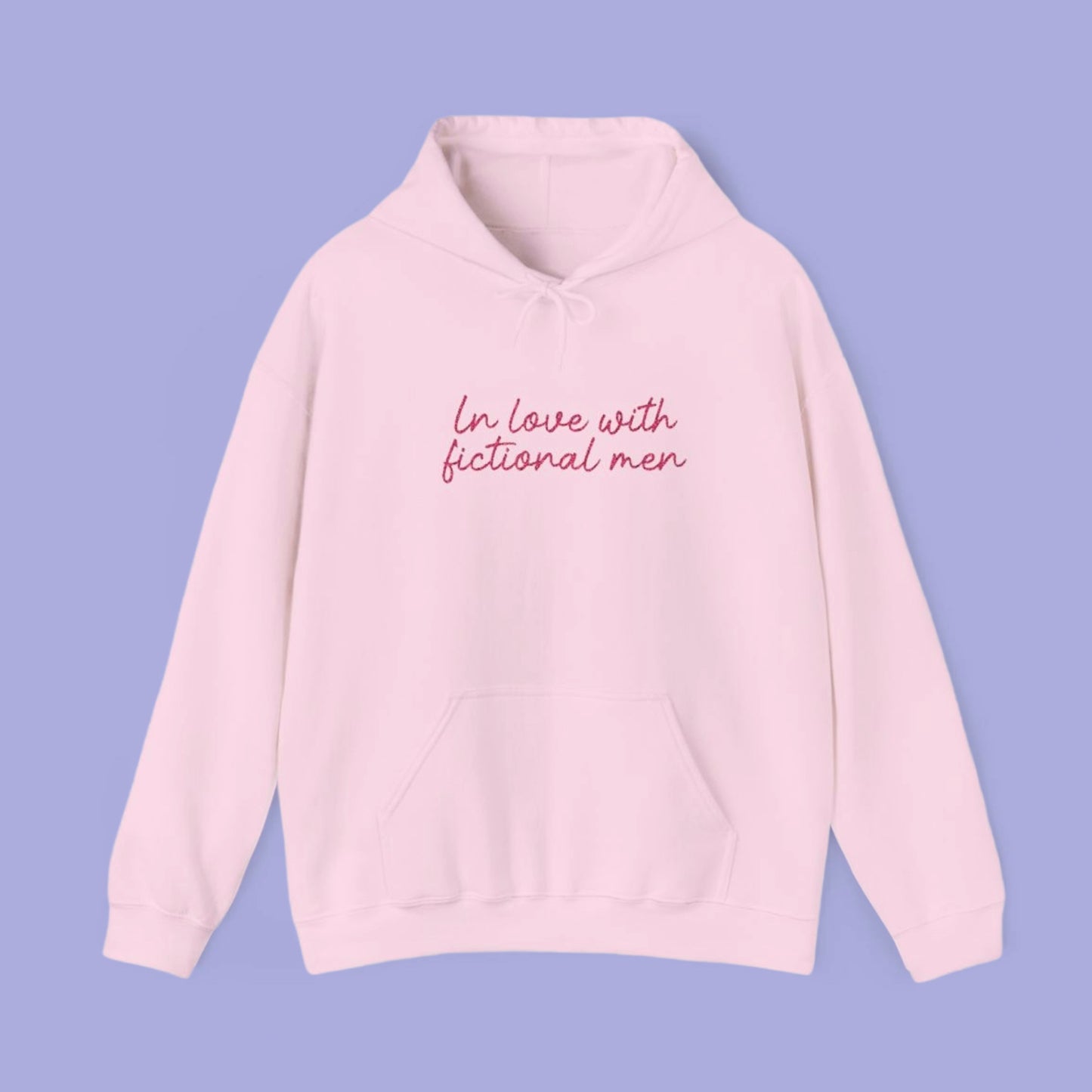 In love with fictional men Hoodie l BESTICKT