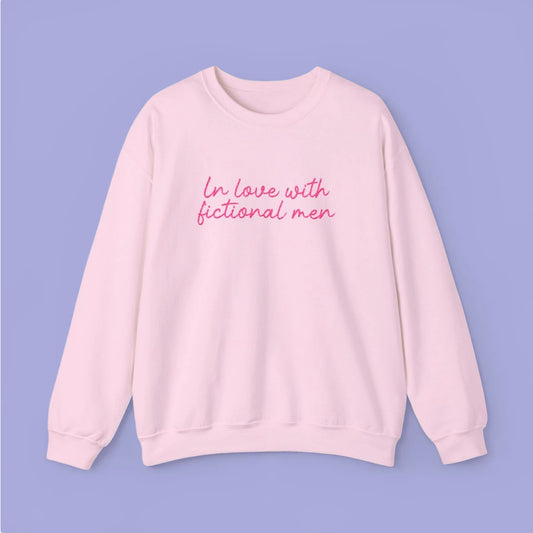 In love with fictional men Sweatshirt l BESTICKT
