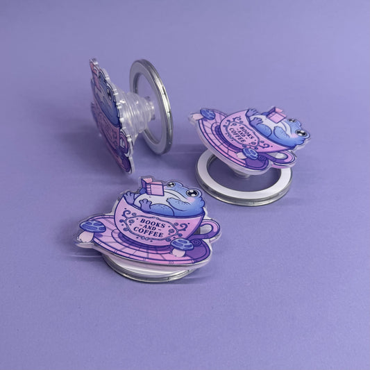 Phone Grip Coffee&Books