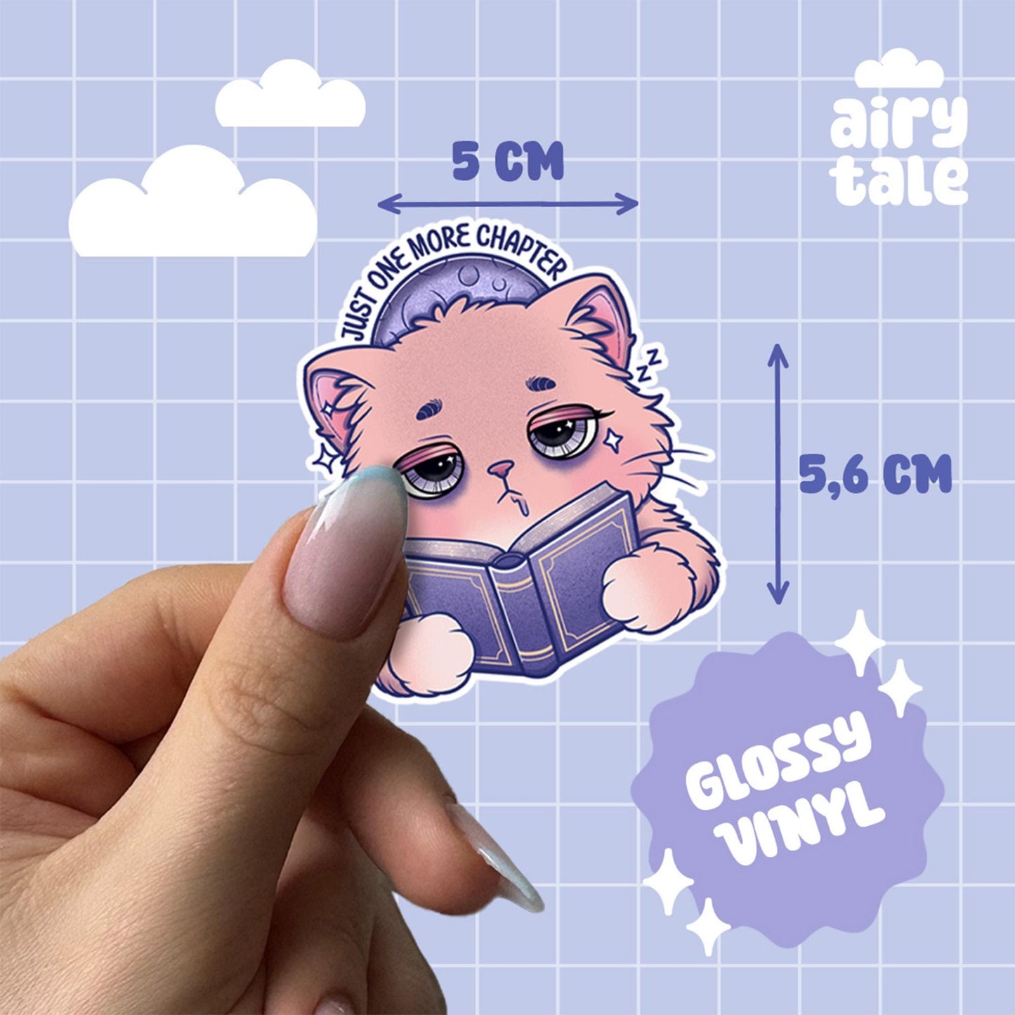 Just One More Chapter Sticker