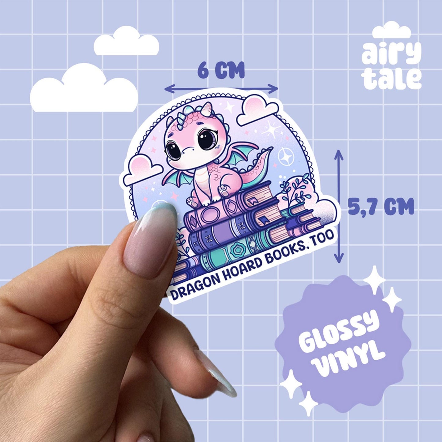 Drachen Fehldruck Sticker